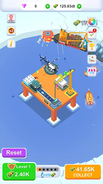 Icebreaker Fishing gameplay