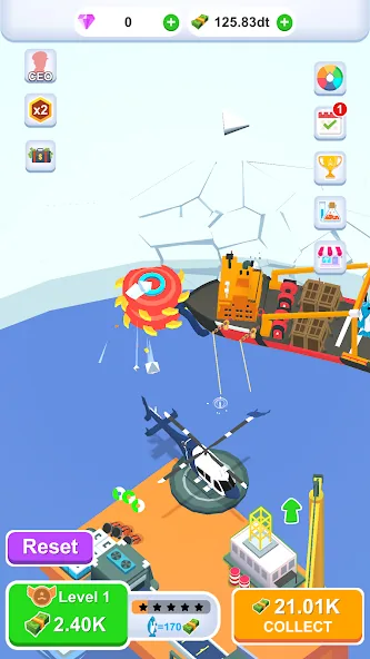 Icebreaker Fishing official gameplay screenshot 2