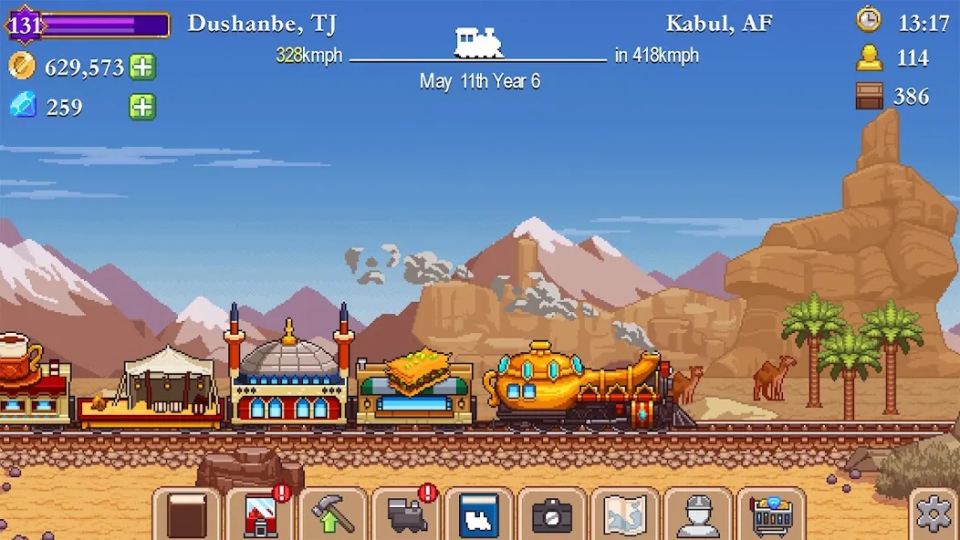 Tiny Rails — Train Tycoon 2026 official gameplay screenshot 3