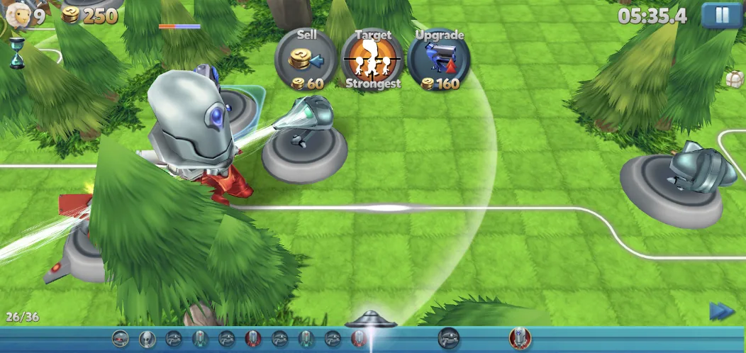Tower Madness 2 Tower Defense official gameplay screenshot 2