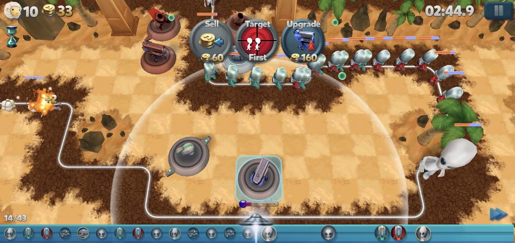 Tower Madness 2 Tower Defense official gameplay screenshot 3